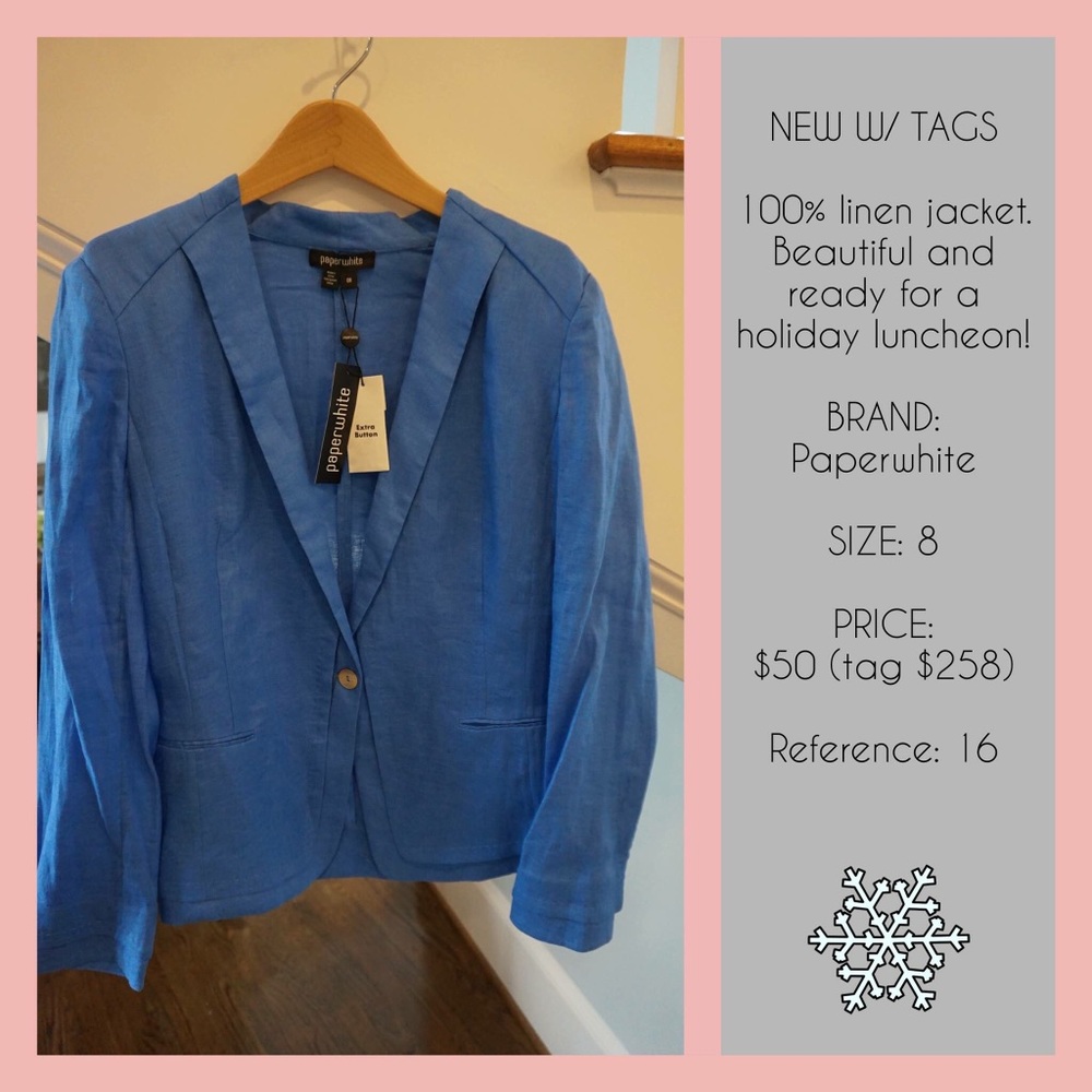 Paperwhite Brand Blazer